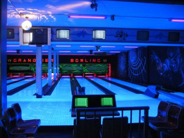 Glow-in-the-Dark Bowling!
